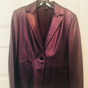 Company Ellen Tracy Leather Jacket